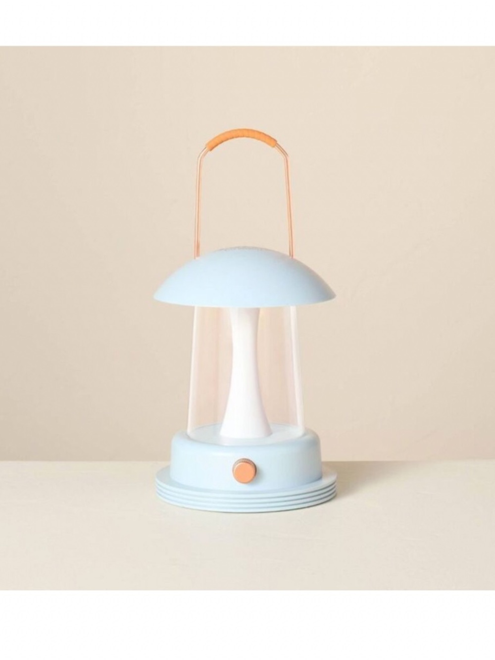 Portable LED Table Lantern Light Blue - Hearth & H Blue